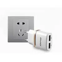 Мережевий адаптер Awei C-930 5V, 2.1 A, 2 USB