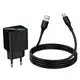 Адаптер сетевой HOCO C to C cable Excellent single port charger with digital display set CS81A |1USB, QC, 18W/3A|
