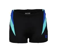 Плавки-боксеры для ребят Arena SWIM SHORT PANEL черный, синий, голубой Дет 140см