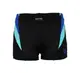 Плавки-боксеры для ребят Arena SWIM SHORT PANEL черный, синий, голубой Дет 140см