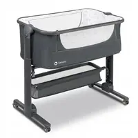 Детская кроватка 3в1 Lionelo Timon Grey + матрас