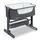 Детская кроватка 3в1 Lionelo Timon Grey + матрас