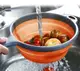 Дуршлаг складной силиконовый Frico FRU-088-Orange 40.5 см оранжевый