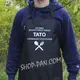 Фартук с вашим принтом БЕТМЕН ВСЕГО ТОЛЬКО МЫШЬ