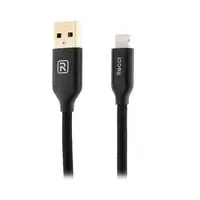 Lightning кабель Velocity RCL-N120, 1.2m black Recci CC300083
