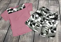 Літній костюм для хлопчика камуфляж 1184, розмір 100