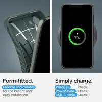Чохол Spigen для Samsung Galaxy S23 — Liquid Air, Abyss Green (ACS05713)