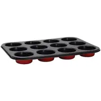 Форма для выпечки маффинов 12 ячеек Bergner BG-5460