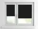 Рулонная штора Rolets Соломка 2-1991-2200 220x170 см закрытого типа Черная