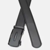 Мужской кожаный ремень Borsa Leather C136-22320-1 Черный