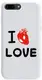 Чехол-накладка TOTO Pure TPU 2mm Print Case Apple iPhone 7 Plus/8 Plus #42 Love Heart White