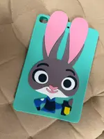 Силиконовый чехол для iPad Mini 1/2/3 - "Зверополис" Джуди Хоппс, Ментоловый