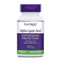 Натуральная добавка Natrol Alpha Lipoic Acid 300 mg, 50 капсул