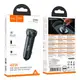 Адаптер автомобильный HOCO Prosperous dual port car charger Z54A |1USB/1Type-C, PD/QC, 48W/3A|