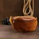 Кожаная мужская винтажная сумка на пояс Vintage 20371 Коричневый