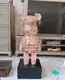 Фигурка Bearbrick розового цвета 50 см. Дизайнерская игрушка Беарбрик розовый. Фигурка для интерьера медведь