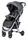Коляска для дитини прогулянкова FreeON Lux Premium, dark grey - black