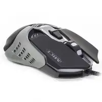 ☛ Мышь проводная iMICE V5 Black компьютерная игровая Разрешение сенсора 3200 DPI 7 кнопок USB 1.2 м для Пк