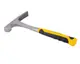 Молоток каменщика MASTERTOOL, 600 г, HRC 55, цельнометаллический. Yellow and Black (02-0123)