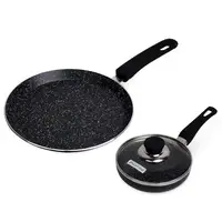 Набор сковород с мраморным покрытием Kamille KM-0615-MR