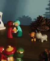 Набір із 2 статуеток Alessi Happy Eternity Baby 8,5х7х6 см