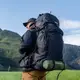 Матрас двойной Naturehike CNK2550WS019, 65 мм, с мешком для надува, зеленый