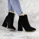 Ботинки женские Fashion Cullen 2200 39 размер 25 см Черный