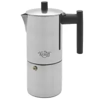 Гейзерна кавоварка Krauff Strom 26-203-076 300 мл 6 чашок срібляста