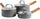 Набор ковшей с крышками GreenPan Mayflower Pro CC005410-001 6 предметов серый