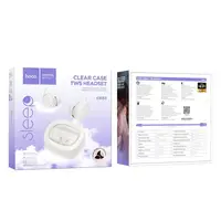 Наушники HOCO Shadow true wireless sleep BT headset EW65 |BT5.3, 30/500mAh, 4h|