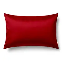 Сатиница наволочки на подушке 70x70 Burgundy CS1