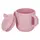 Силіконова чашка дитяча FreeON з ручками, pink