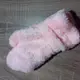Теплые детские вязаные махровые перчатки с веревкой и отворотом 3-5 лет"GLOVES"