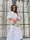 Платье FLS2031 Белое Oversize S-L