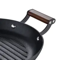 Сковорода гриль MasterPro Odin BGMP-3821 32 см чорна