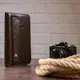 Кожаная мужская барсетка Vintage 14193 Коричневая