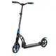 Самокат двухколесный "Best Scooter", с PU колесами и 2 амортизаторами. Black and Blue (100073)