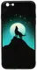 Чехол-накладка TOTO Night Light Print Glass Case Apple iPhone 6 Plus/6S Plus Howling Wolf