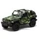 Машинка KINSMART "Jeep Wrangler camo edition" (зеленый)