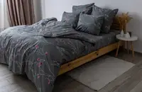 Постельное белье евро ТЕП Soft dreams Branch on Grey 2-03859-25655 200х215 см