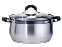 Кастрюля с крышкой Zauberg Black ZB-5B-79983 5 л