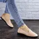 Женские слиперы кожаные Fashion Fletcher 1954 39 размер 25,5 см Бежевый