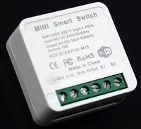 Одноканальный релейный WiFi модуль (включатель/выключатель) DIY Mini 220V 16A/3520W (7926)