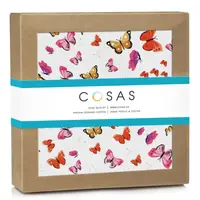 Детский непромокаемый наматрасник 70х140 BUTTERFLIES