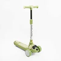 Самокат трехколесный Skyper CS-4/62 колеса PU со светом и музыкой. Green (189285)