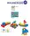 Конструктор Building Blocks, 300 деталей, наклейки. Multicolor (150502)