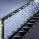 Гирлянда светодиодная от сети Штора Бахрома Y20-57W 19714 1.5х0.5 м 144 LED холодный белый