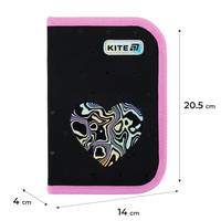 Пенал без наповнення Kite Love is K25-622-3 4х14х20.5 см