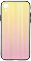 Чехол-накладка TOTO Aurora Print Glass Case Apple iPhone XR Pink