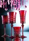 Набор бокалов для шампанского 2 шт 150 мл Diamax Lady Diamond Red Cristal d`Arcues J1646